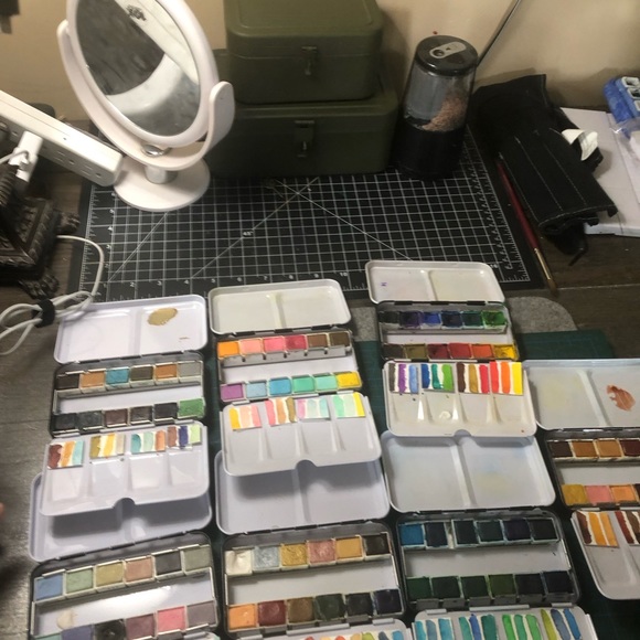 Prisma/Schpirerr Farben watercolors pan $15 each. - Picture 6 of 6